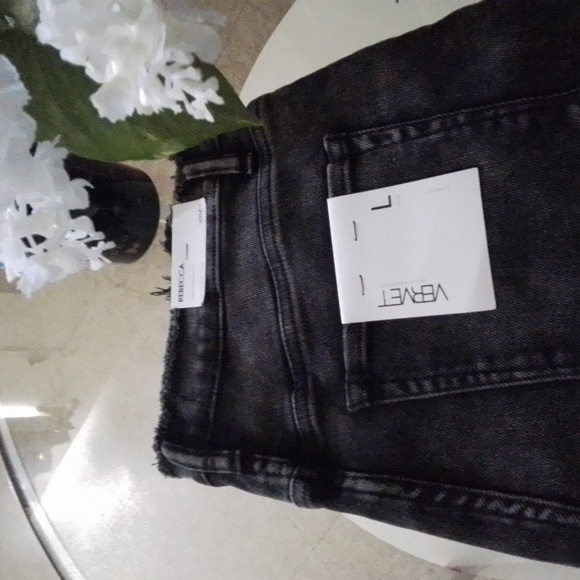 REBECCA  HIGH-RISE VERVET SHORT  SIZE L - Picture 2 of 9